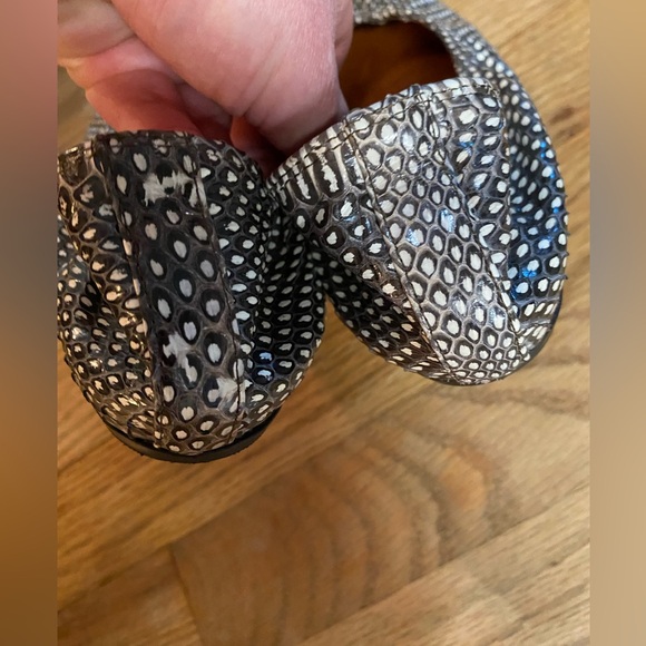 Lanvin Snakeskin Flats 37 - Picture 6 of 7
